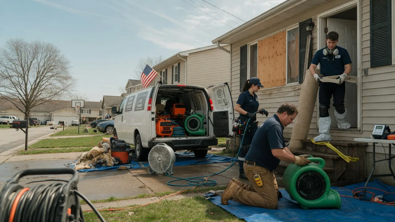 Water Damage Restoration in Hubbardston, MI near me